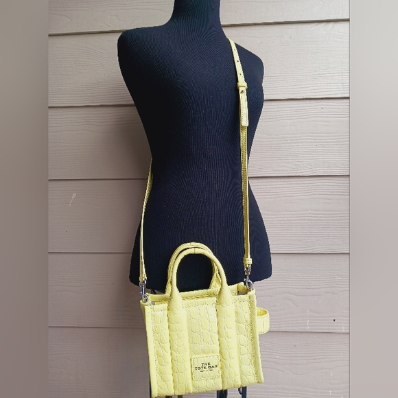 Marc Jacobs mini croc crossbody "the tote bag" - Picture 2 of 10